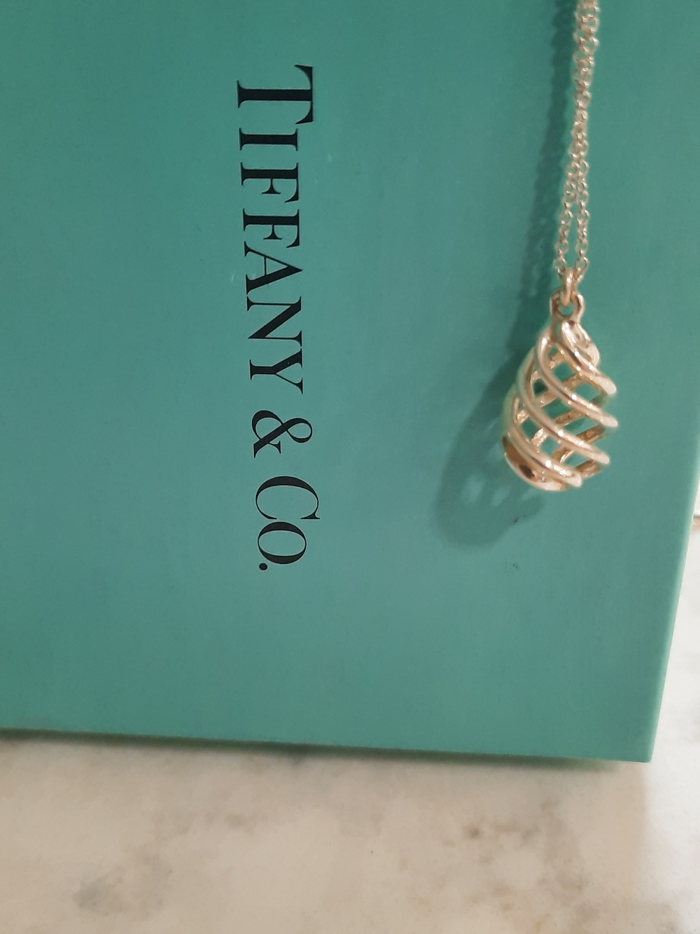 Tiffany & Co. Paloma Picasso Luce Spiral Pendant Necklace